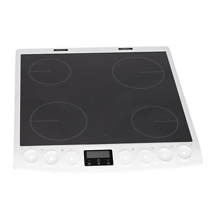 cooking top with frame,white,60cm