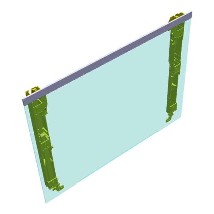 Door Glass Assembly - 594X466mm