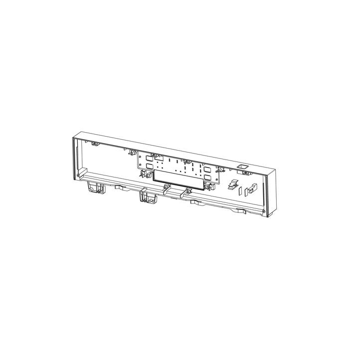 control panel, black, AEG, EDW1850; [592 mm]