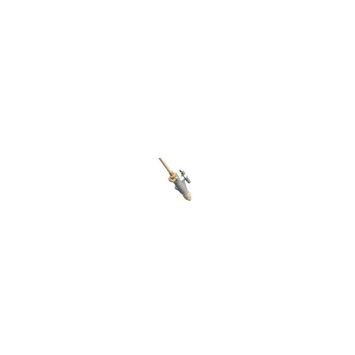 gas tap,semi-rapid,right,d=0.48 NG