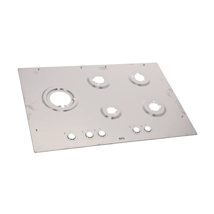 bovenblad, inox, AEG, 745x515mm
