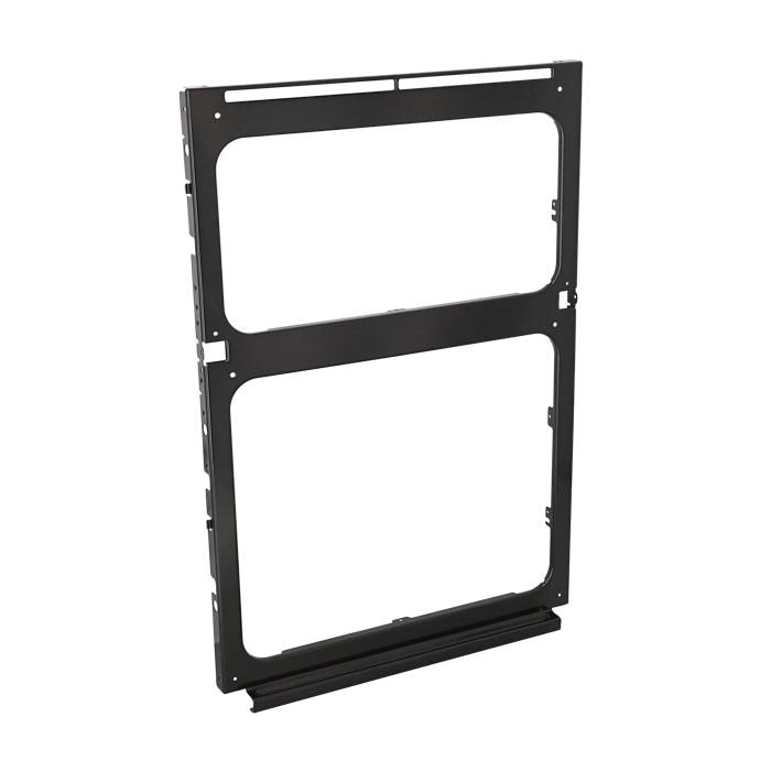 front panel, black