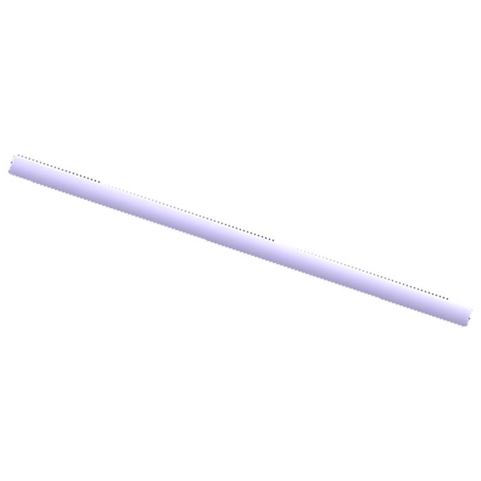 Poignée de porte,blanc,508mm/4