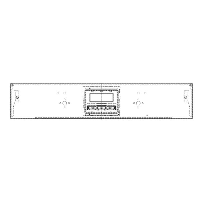 control panel,white,60cm, SET, 2K