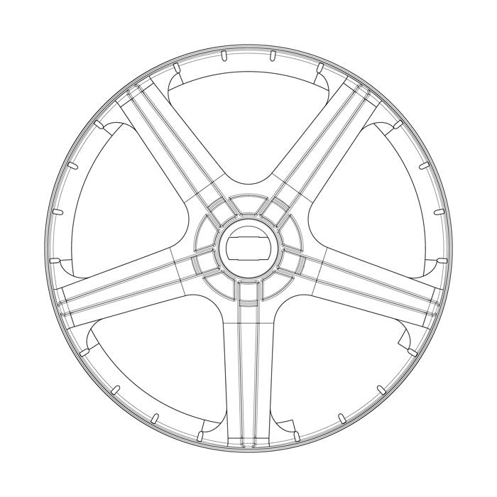 polea, plástico, Ø273mm,1000rpm