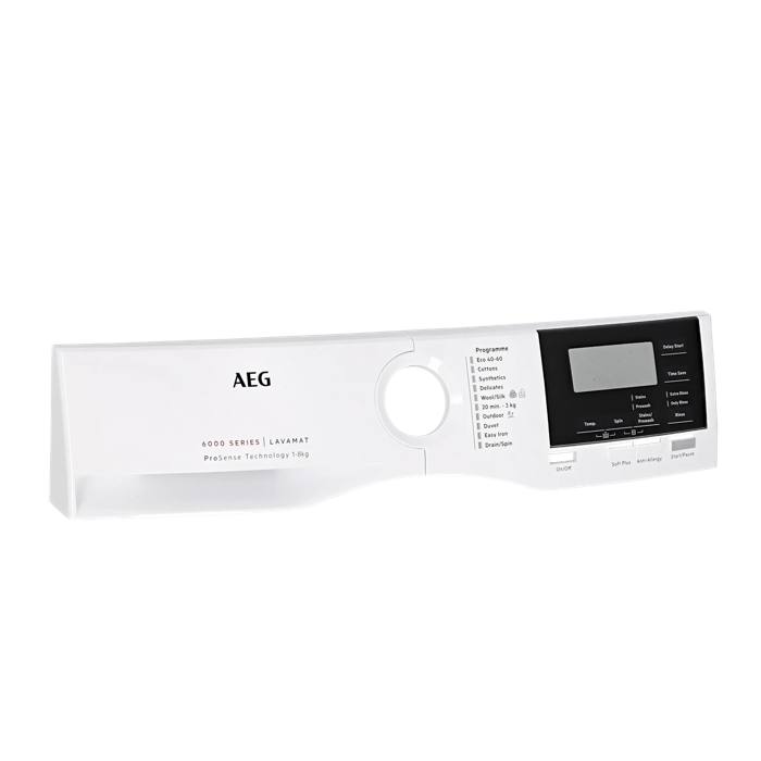 control panel, white, AEG, EN