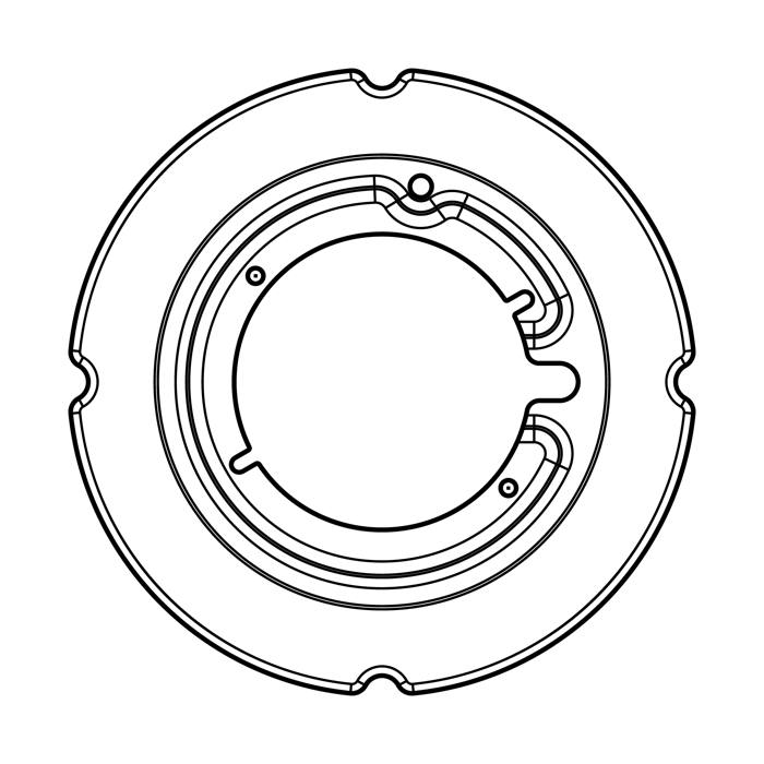 plan de travail,inox,AEG,576x516mm