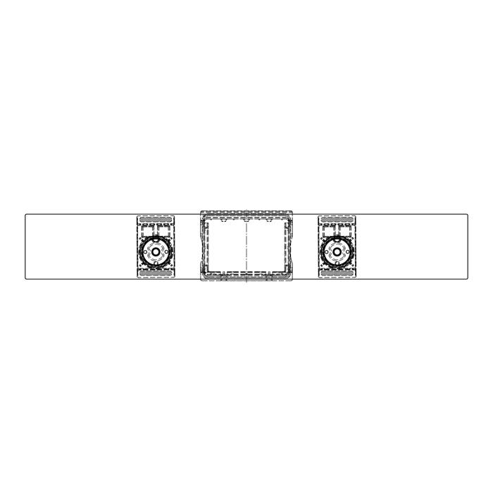 BEDIENBLENDE,INOX,60CM,LUX,2K