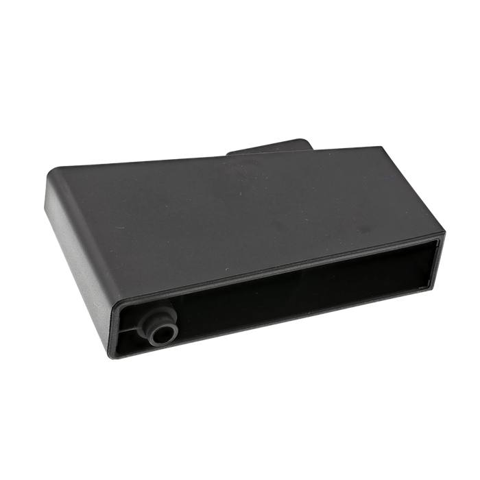 adapter, greeplijst, zwart,