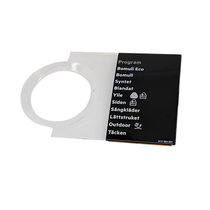 programme plate,knob,adhesive,SV