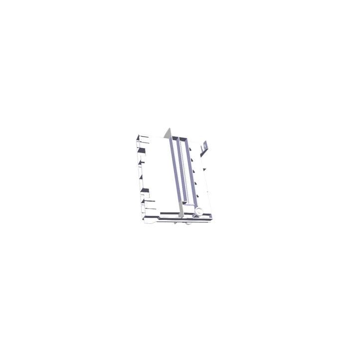 support, divider, vegetable box, 207.3mm