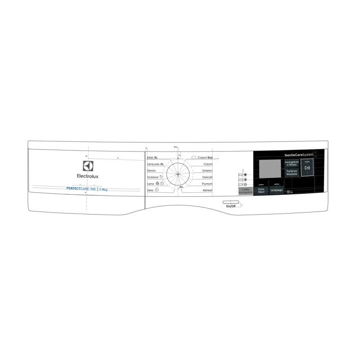control panel,white,Electrolux,IT