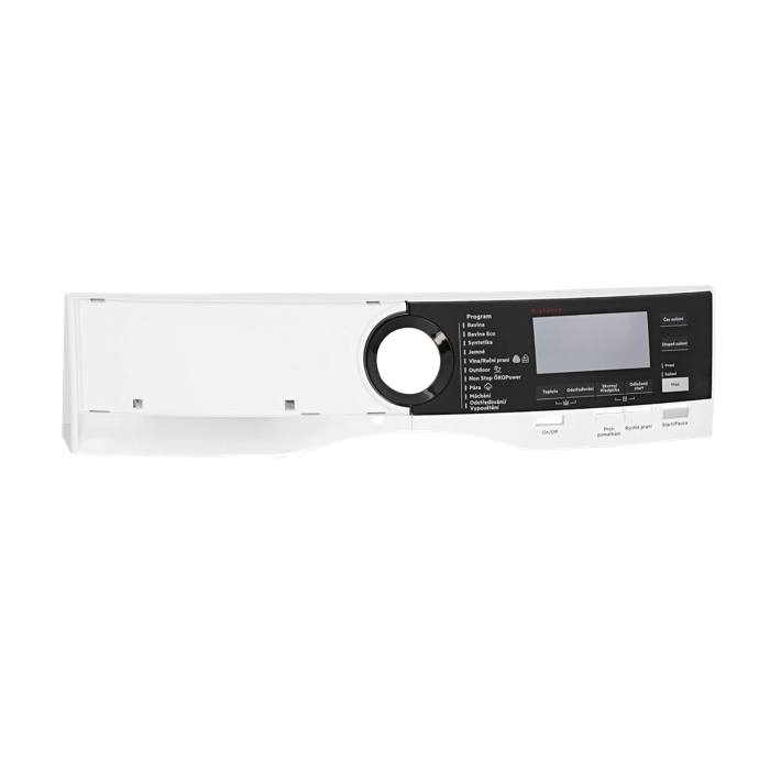 control panel, white