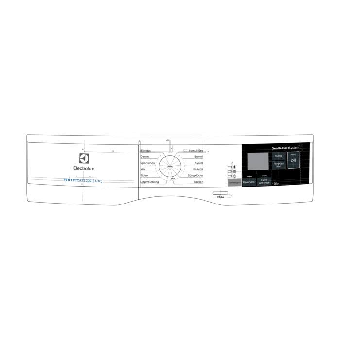 control panel,white,Electrolux,SV
