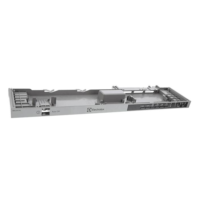 Grey Dishwasher Control Panel