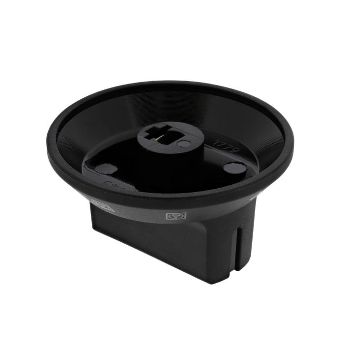knob, function, black, 7+0