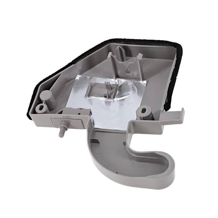 copricerniera, assieme, sinistro, grey,+door switch