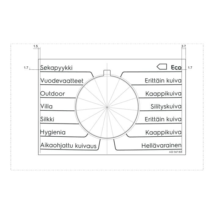 control panel,white,Electrolux,ES,PT