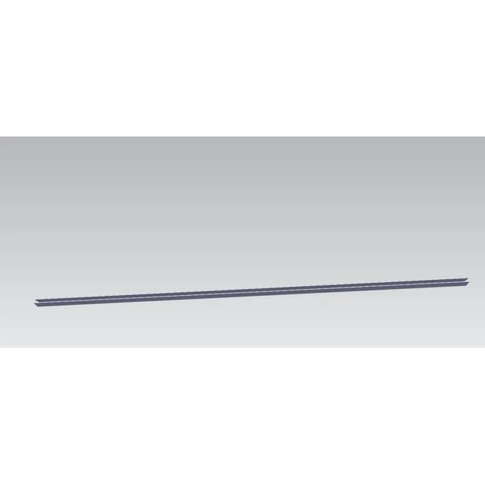 ripiano vetro, anteriore, neutro, 459x225mm