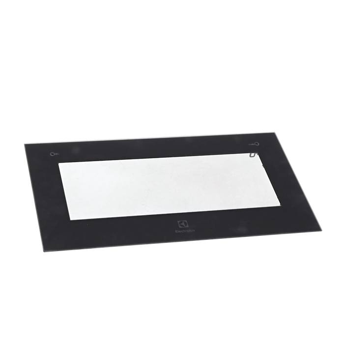 frontglas, svart, Electrolux, 595.5x328mm