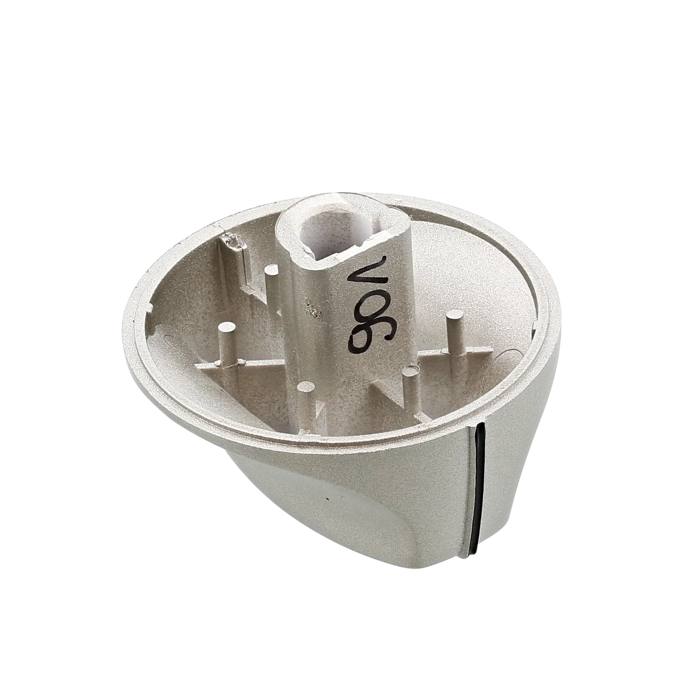 Silver Cooker Control Knob