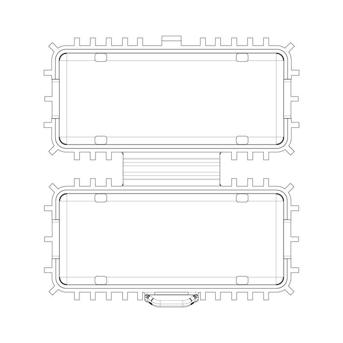Connection box, power cable