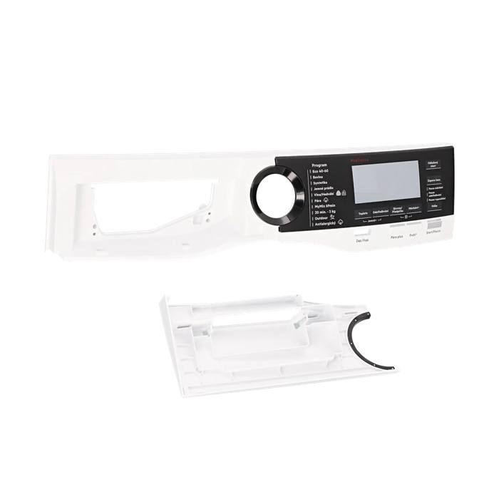 control panel, white