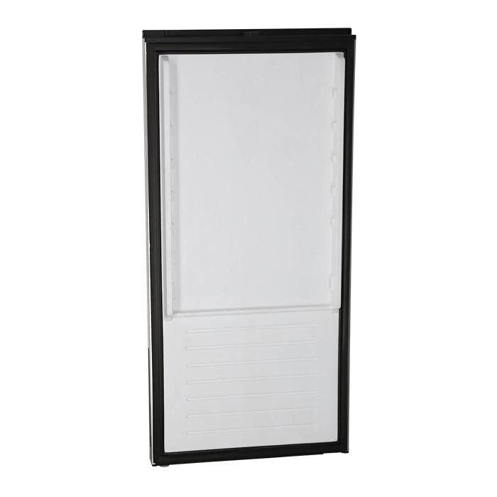refrigerator door, assembly, black, 1212x595