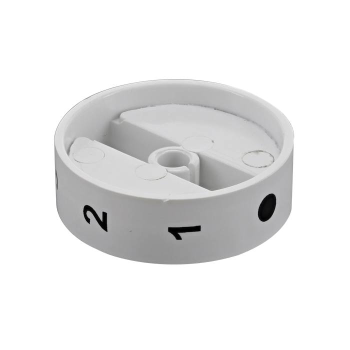 knob, thermostat, white