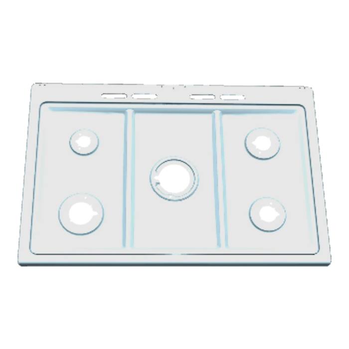 work top, inox, 894x590mm