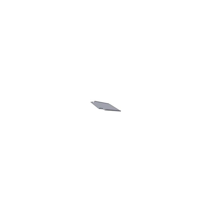 left side panel, inox, 519x808mm
