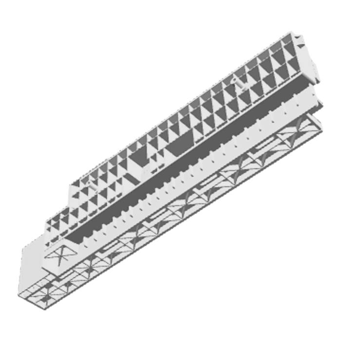 insert, guidance rail, left