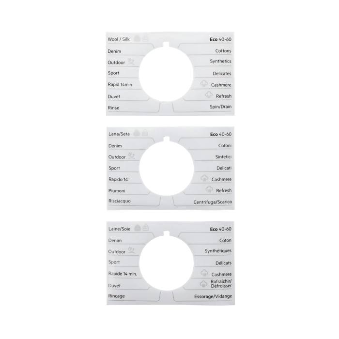 programme plate,knob,adhesive,EN,FR,IT
