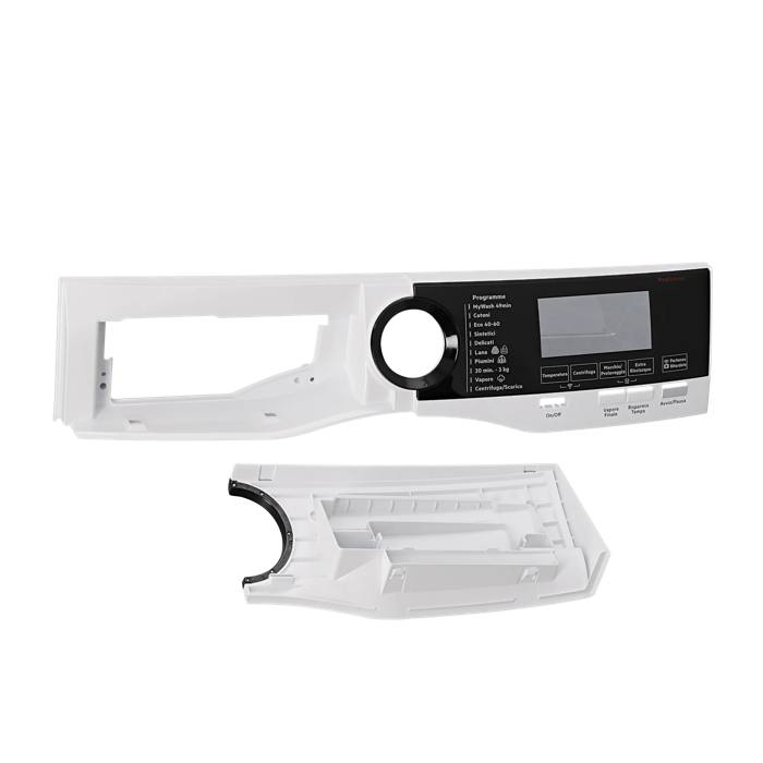 control panel, white