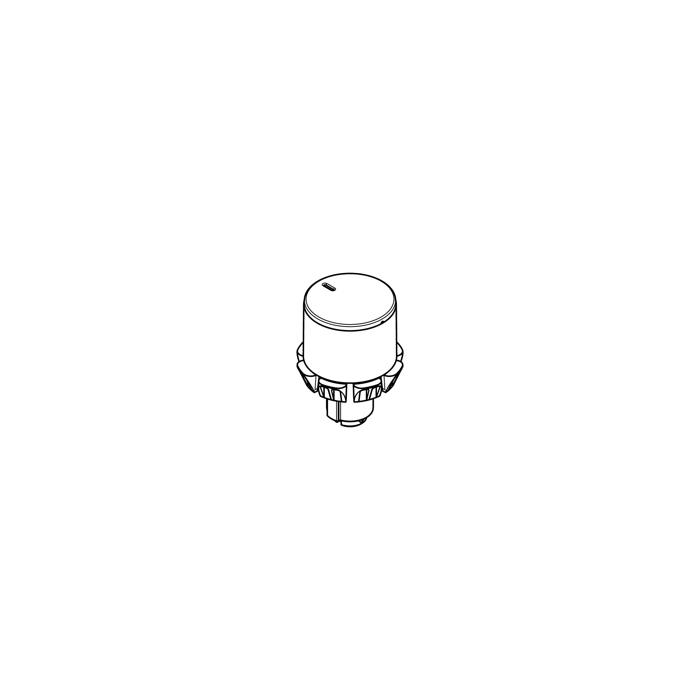 knob, function, black, 9+0