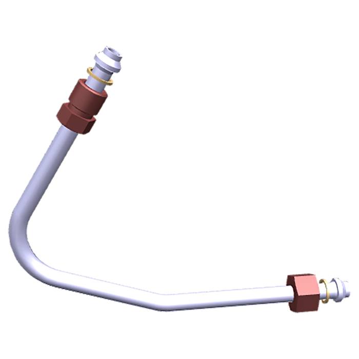 gas pipe, auxiliary, front
