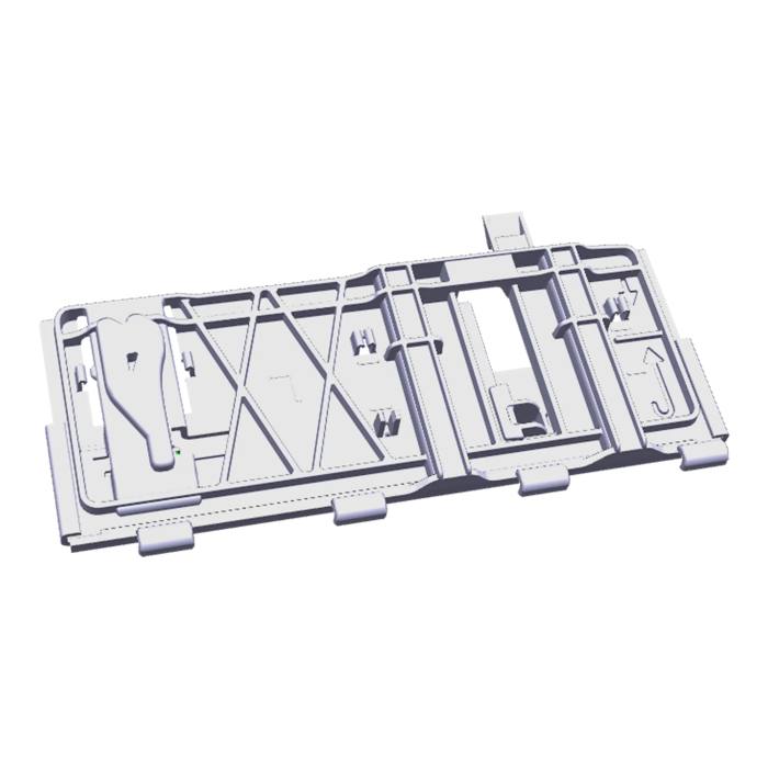 knob, chrome plated