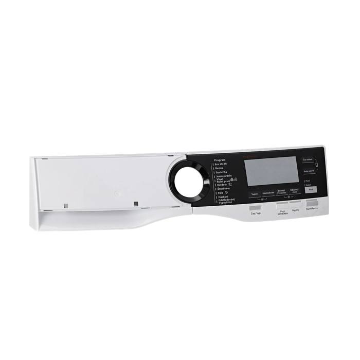 control panel, white