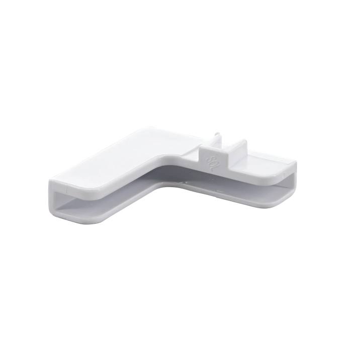 trim, corner, glass shelf, left