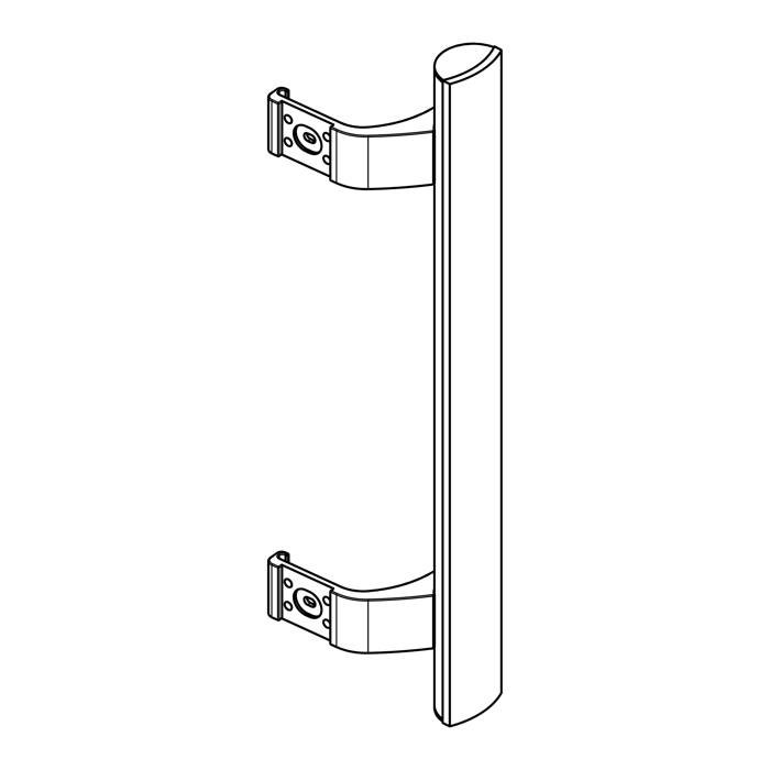 HANDLE,ASSEMBLY,METAL,ALUMINUM
