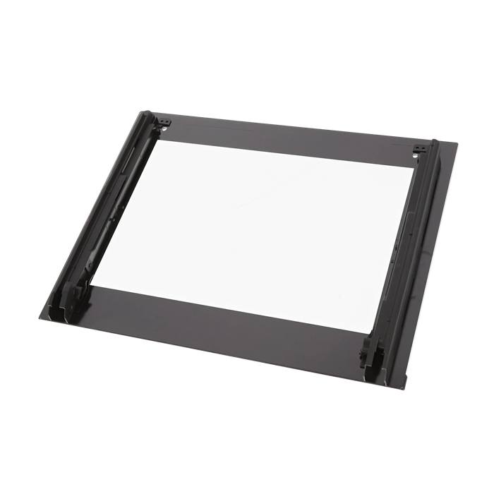 front glass, inox, Essentielb, 592x465mm