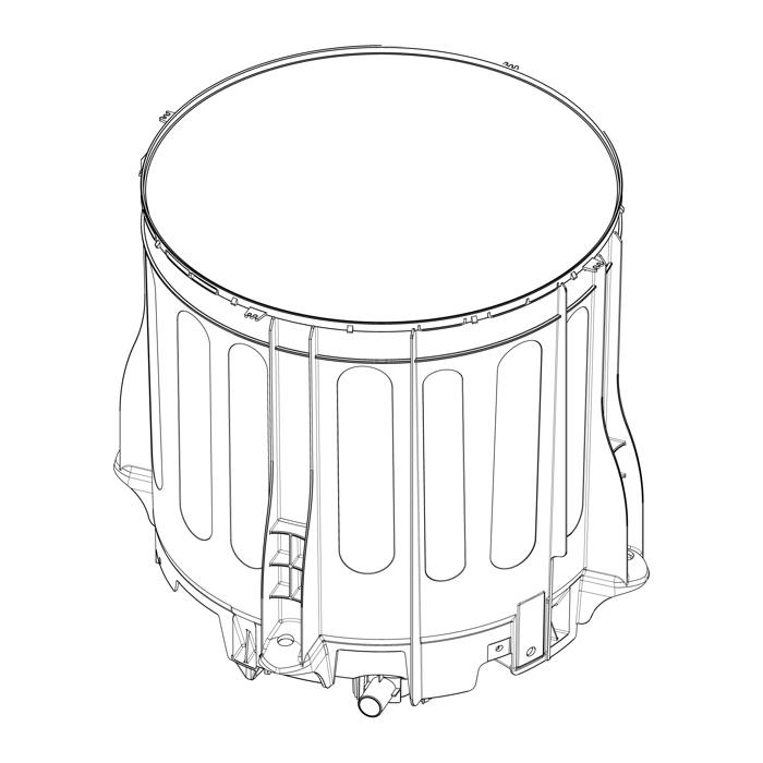 shell, tub