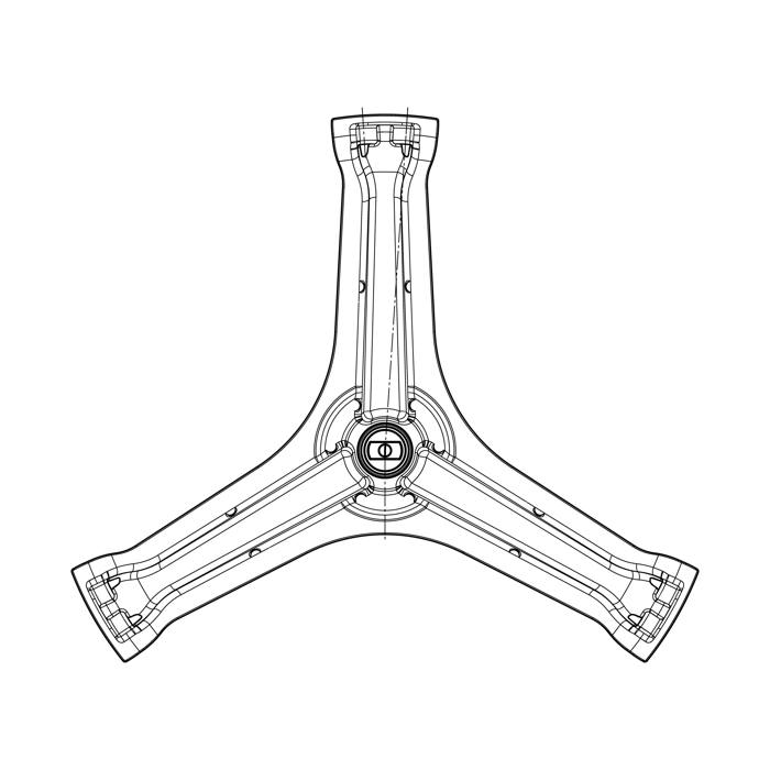 bearing spider, bush, assembly,