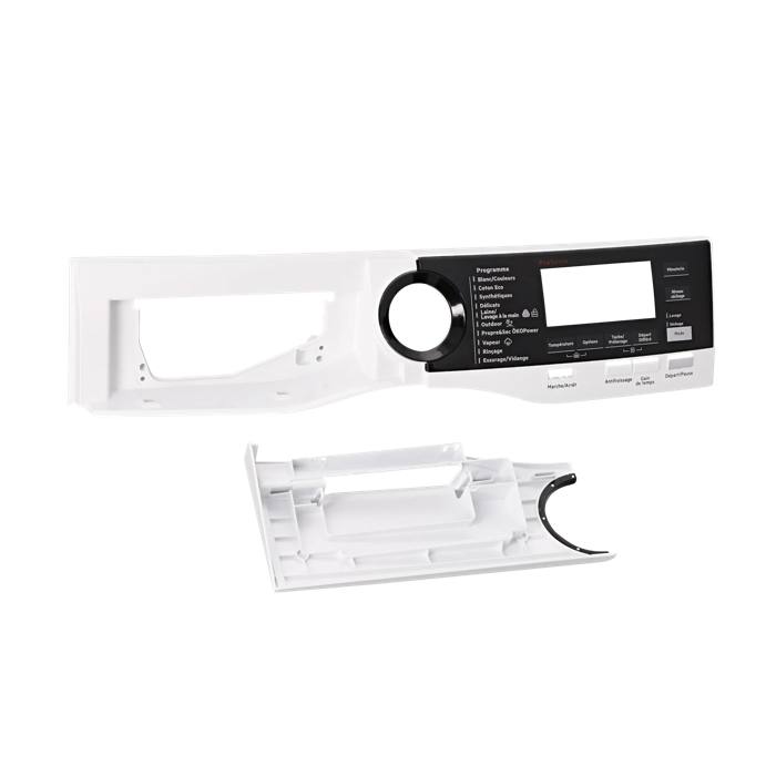 control panel, white