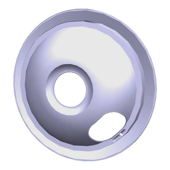 drip pan, small, 6''