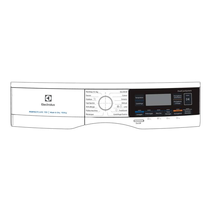 control panel, white, Electrolux, IT