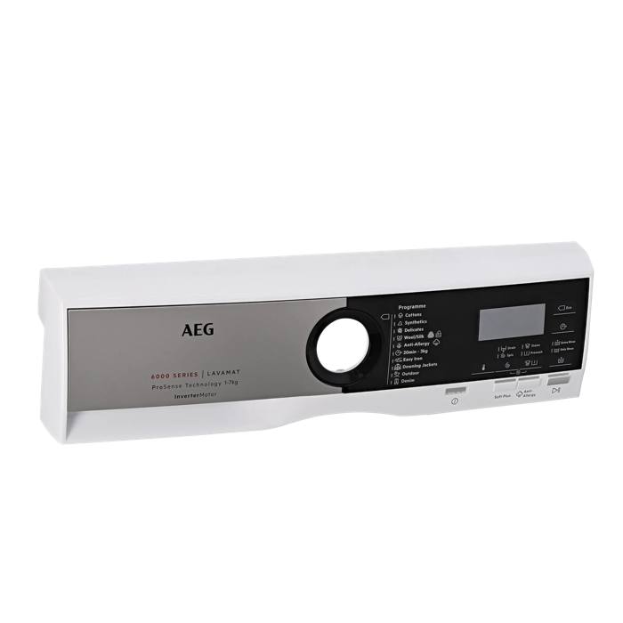 control panel, white, AEG