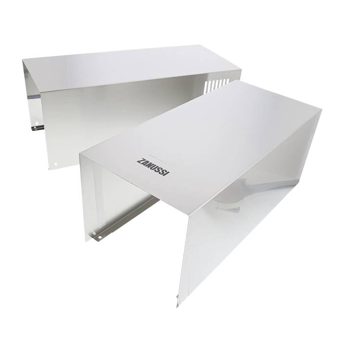 Kamin,komplett,Zanussi,satin steel