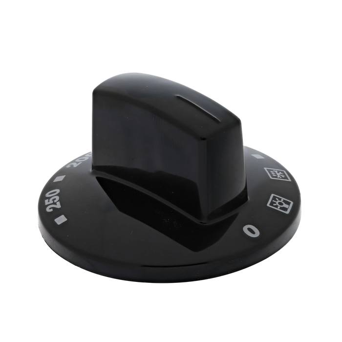 knob,thermostat,black,0-250, 2+0 MO
