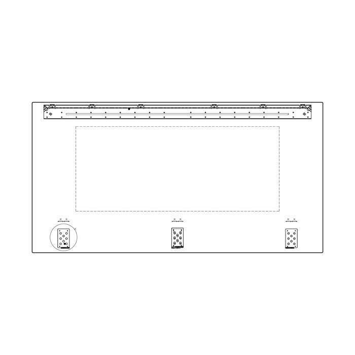 Door Glass Assembly - 894X463mm